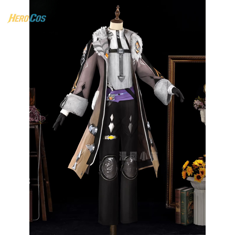 Men Accessories For Party - Genshin Impact Illuga Cosplay Costume Full