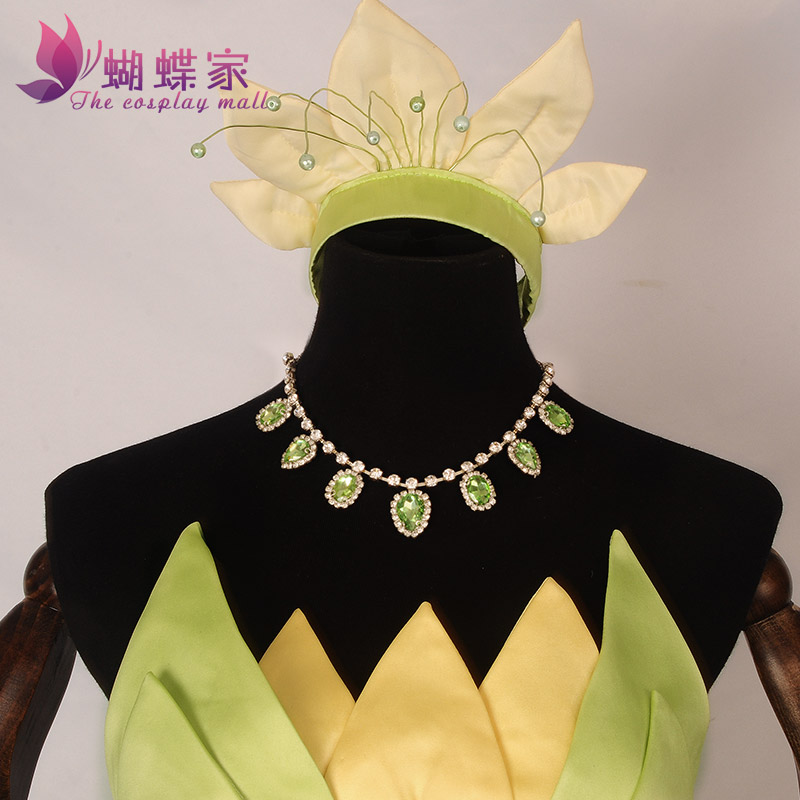 Princess Tiana Dress Cosplay C - Men Accessories For Party recension och pris