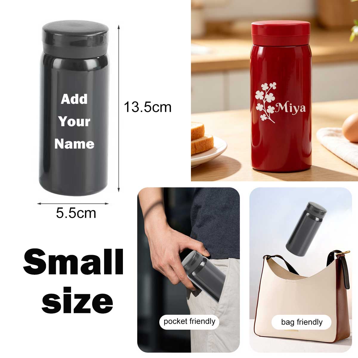 Stainless Steel Insulated Slim - Flask Stainless Steel recension och pris