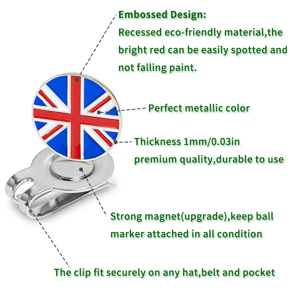 Caiton 4Pcs Golf Hat Clips Mag - Men'S Accessories Canada recension och pris