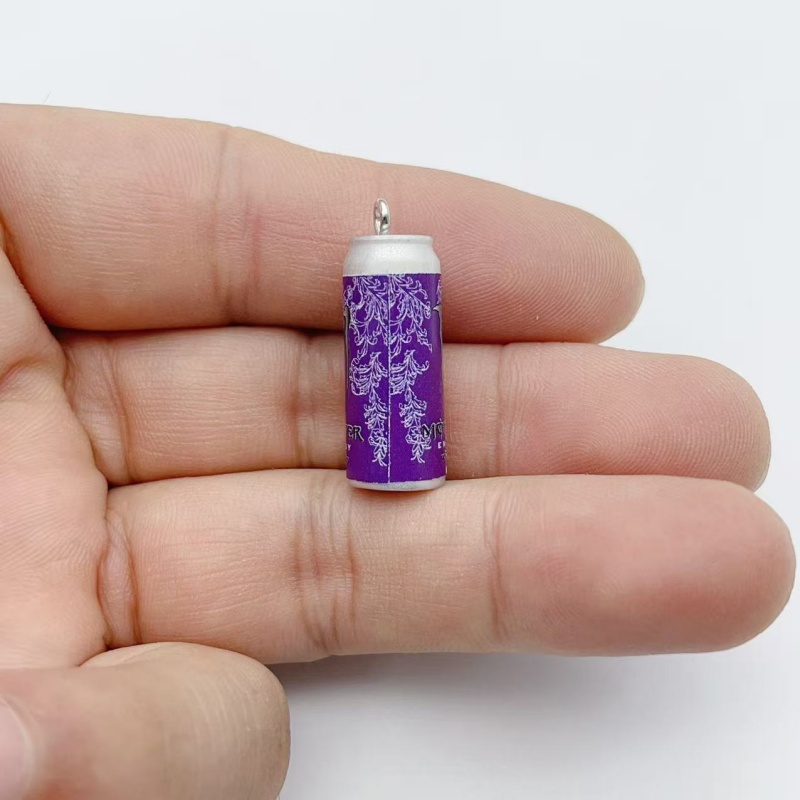 10Pcs Mini Simulation Beverage - Men Keychain Accessories recension och pris