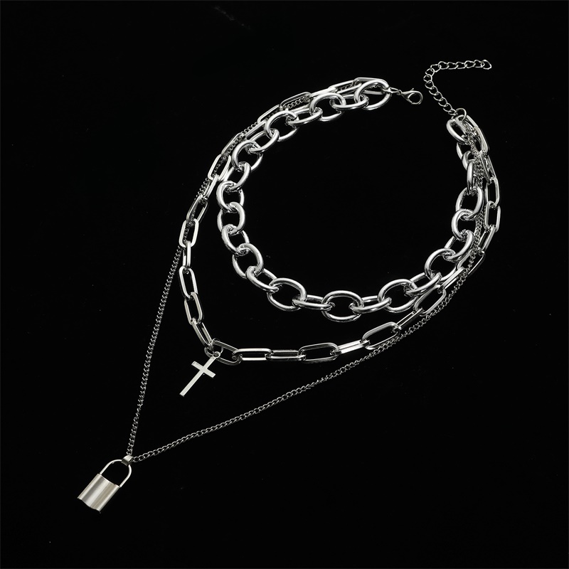 FNQUFUJ Layered grunge aesthet - Men Accessories Aesthetic recension och pris
