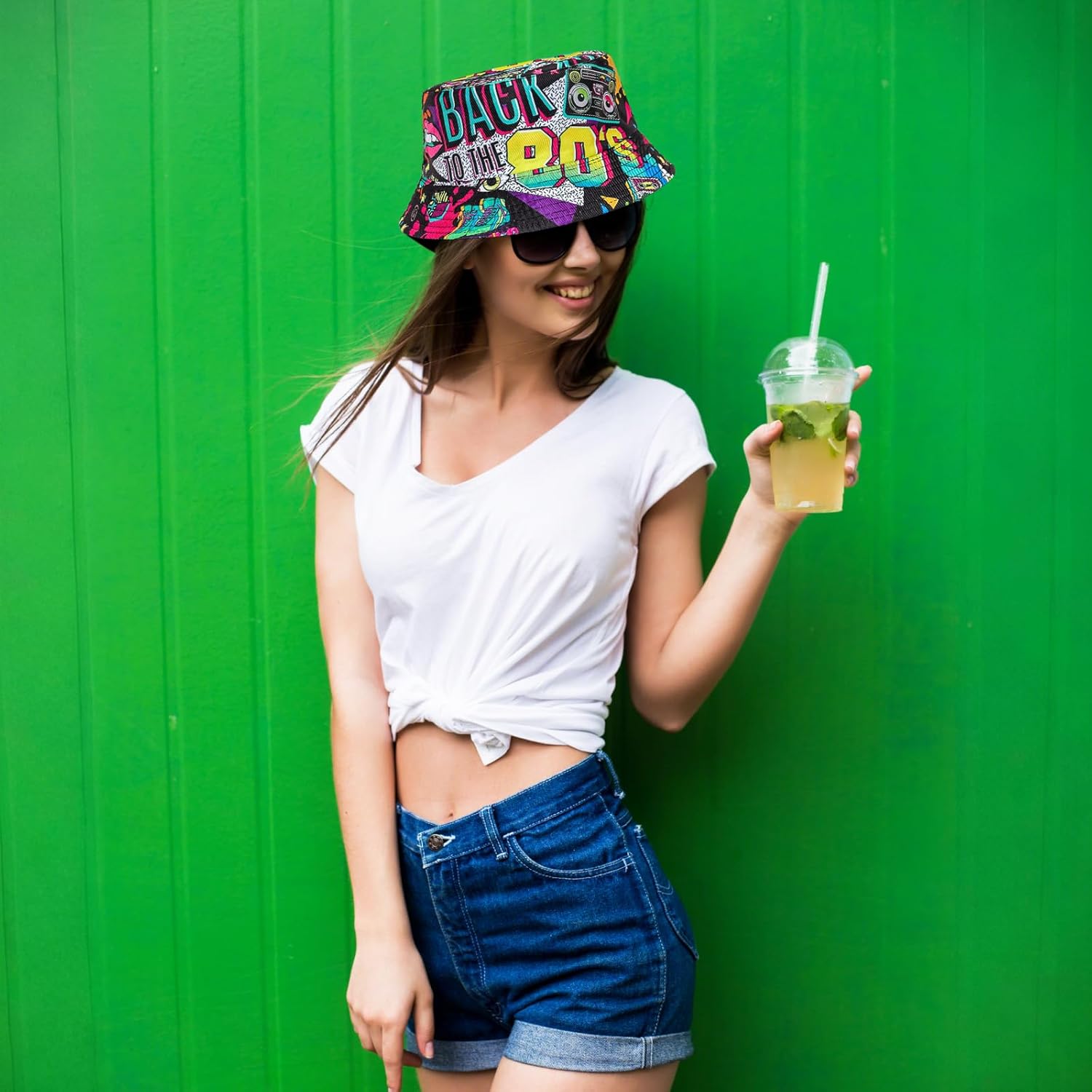 Fashion 80s 90s Bucket-Hat Fis - Men'S Accessories In The 90S recension och pris