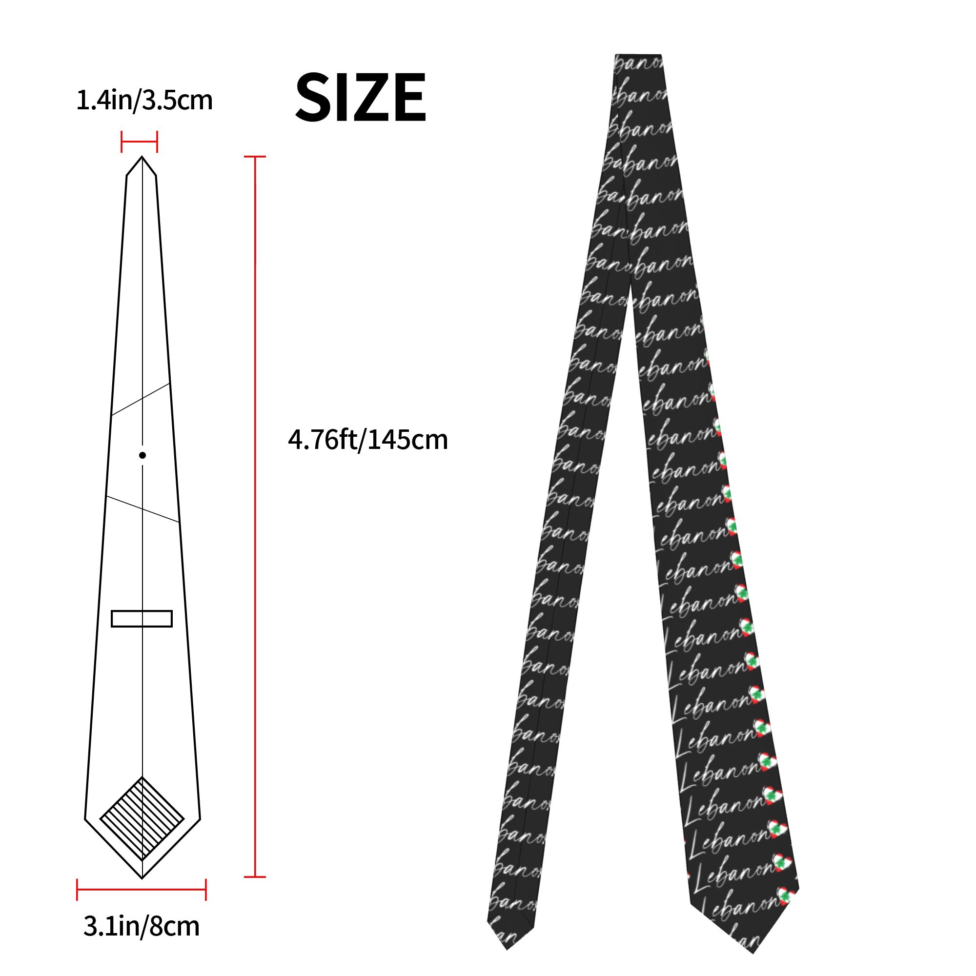 Men's Tie Lebanon Lebanese Fla - Men Accessories Lebanon recension och pris