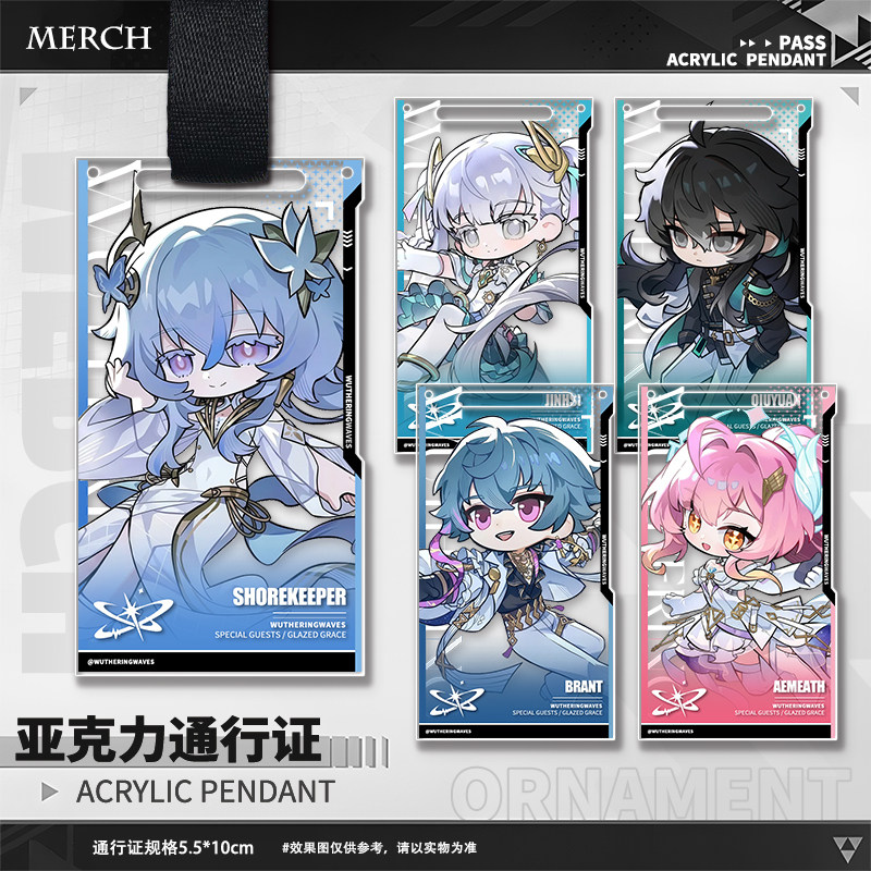 Game Wuthering Waves Aemeath T - Men Keychain Accessories recension och pris