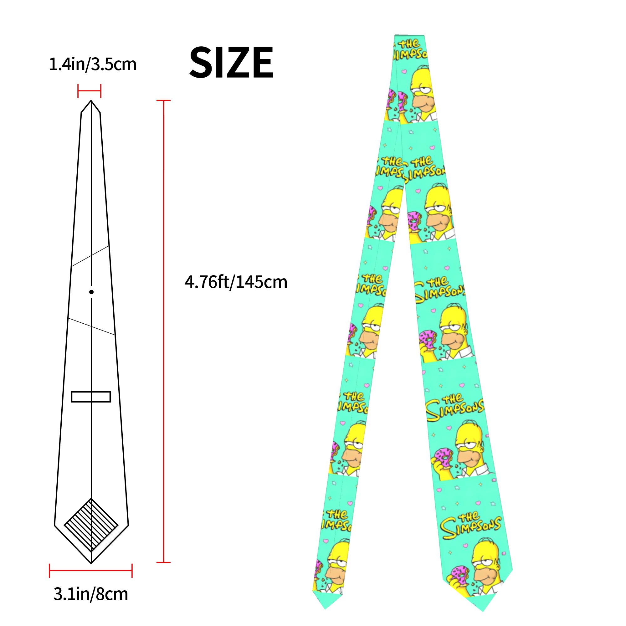 The Simpson 90s Cartoon Neckti - Men'S Accessories In The 90S recension och pris