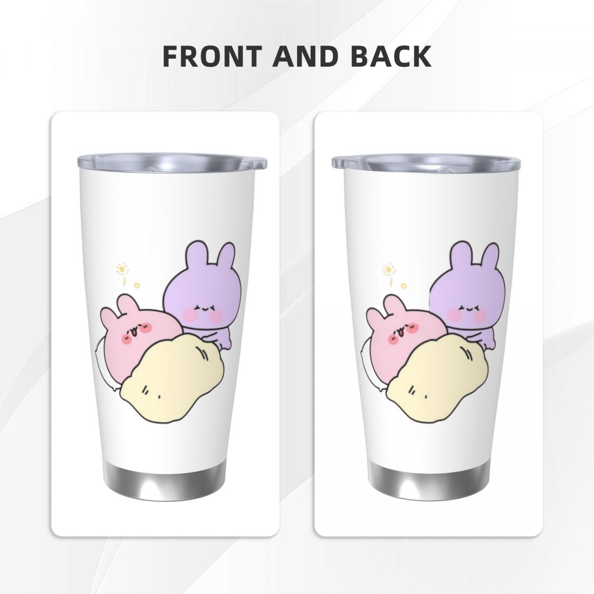 Asamimichaan Cute Asamimi 20oz - Flask Stainless Steel recension och pris