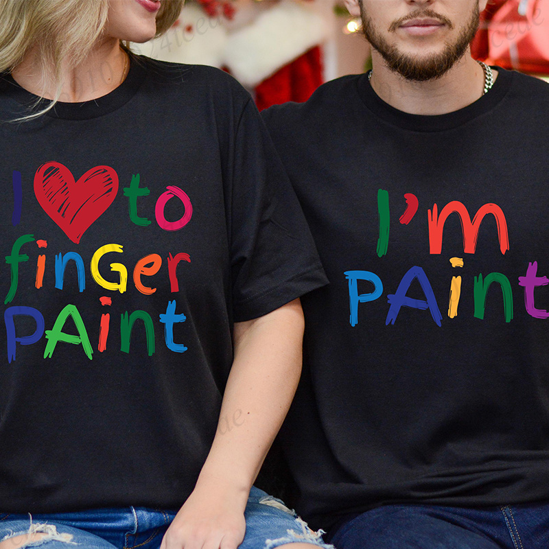 Matching Couple T Shirts I Lov - Men Accessories Aesthetic recension och pris