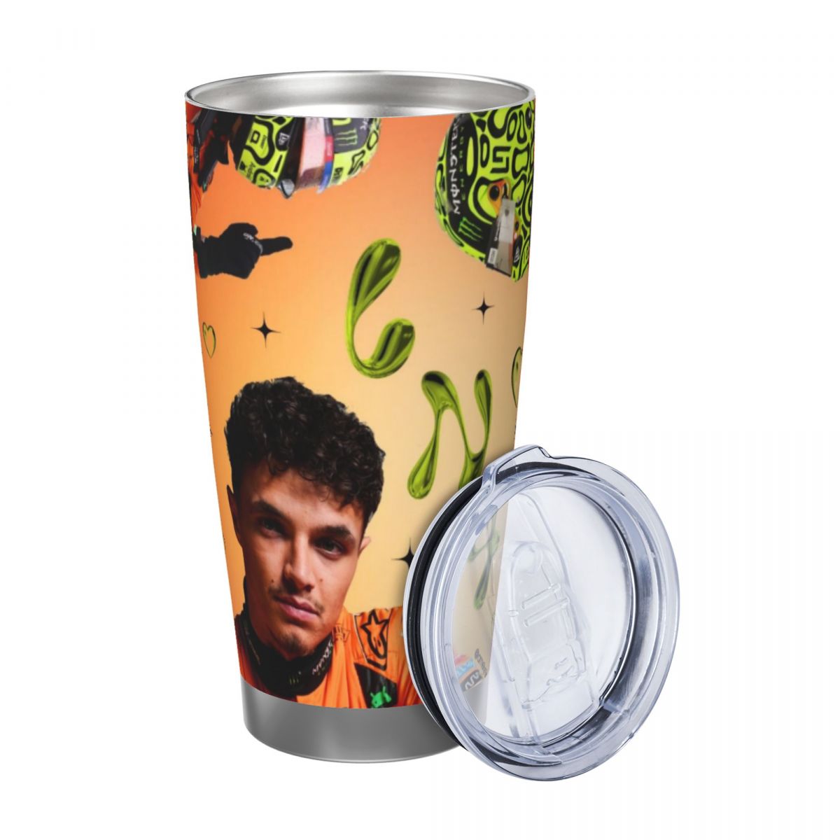 Lando Norris 20oz Stainless St - Flask Stainless Steel recension och pris