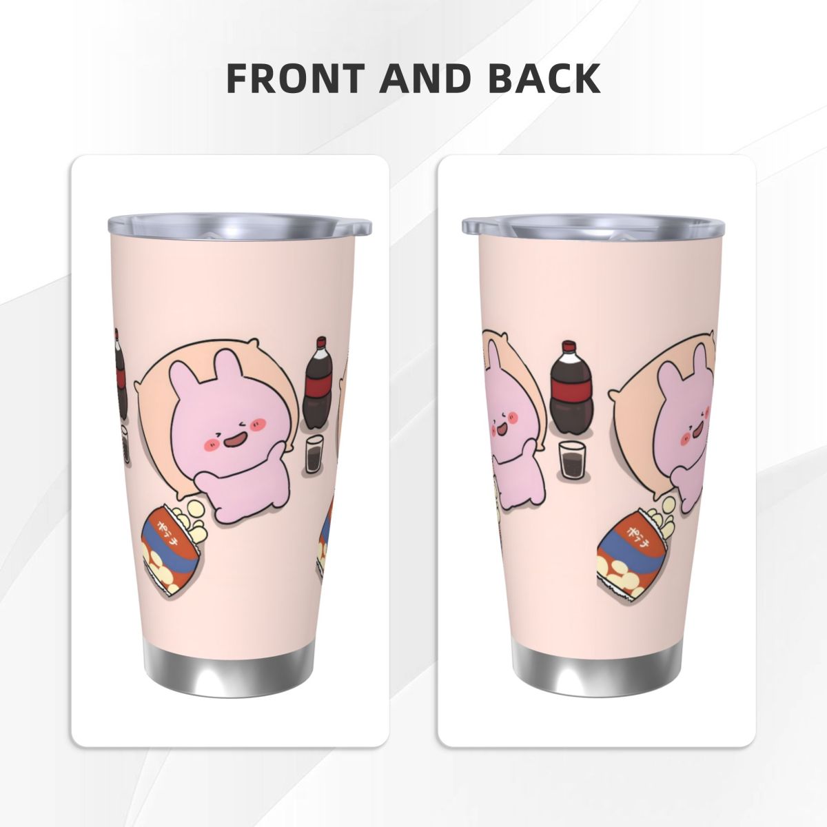 Asamimichaan Cute Asamimi 20oz - Flask Stainless Steel recension och pris