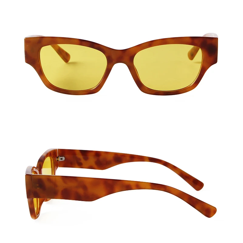 Fashion Yellow Women Cat Eye S - Men'S Accessories In The 90S recension och pris