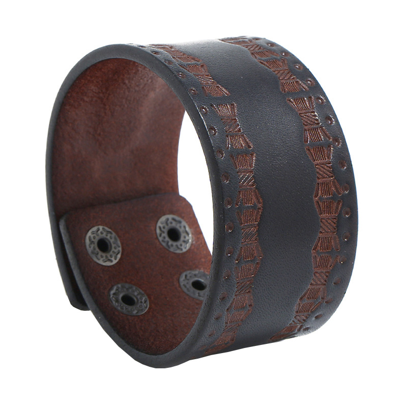 Men's Punk Vintage Bracelet -  - Men Accessories Pk recension och pris