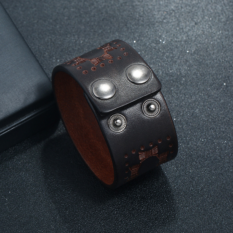 Men's Punk Vintage Bracelet -  - Men Accessories Pk recension och pris