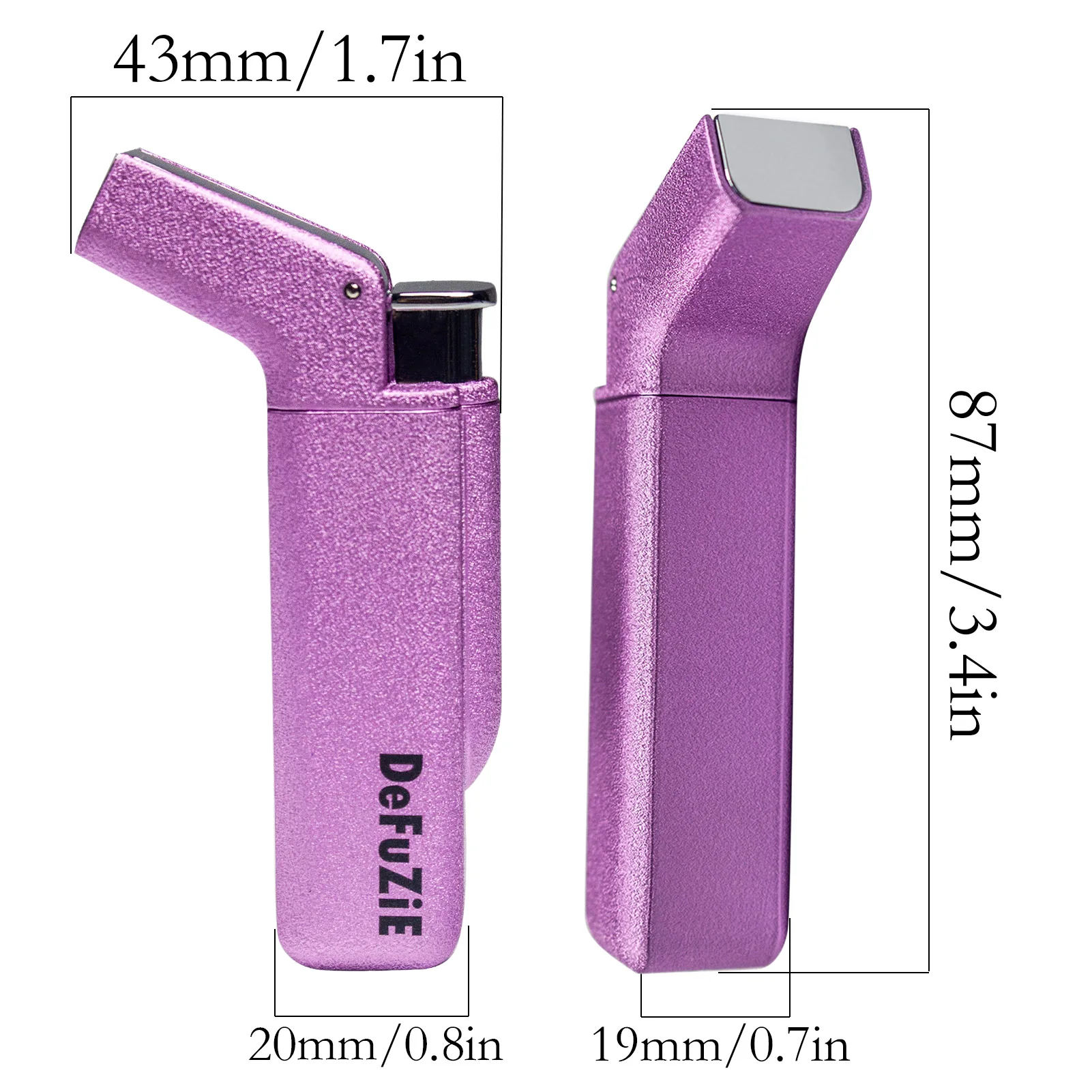DefuZiE Torch Lighter Windproo - Men Accessories Pk recension och pris