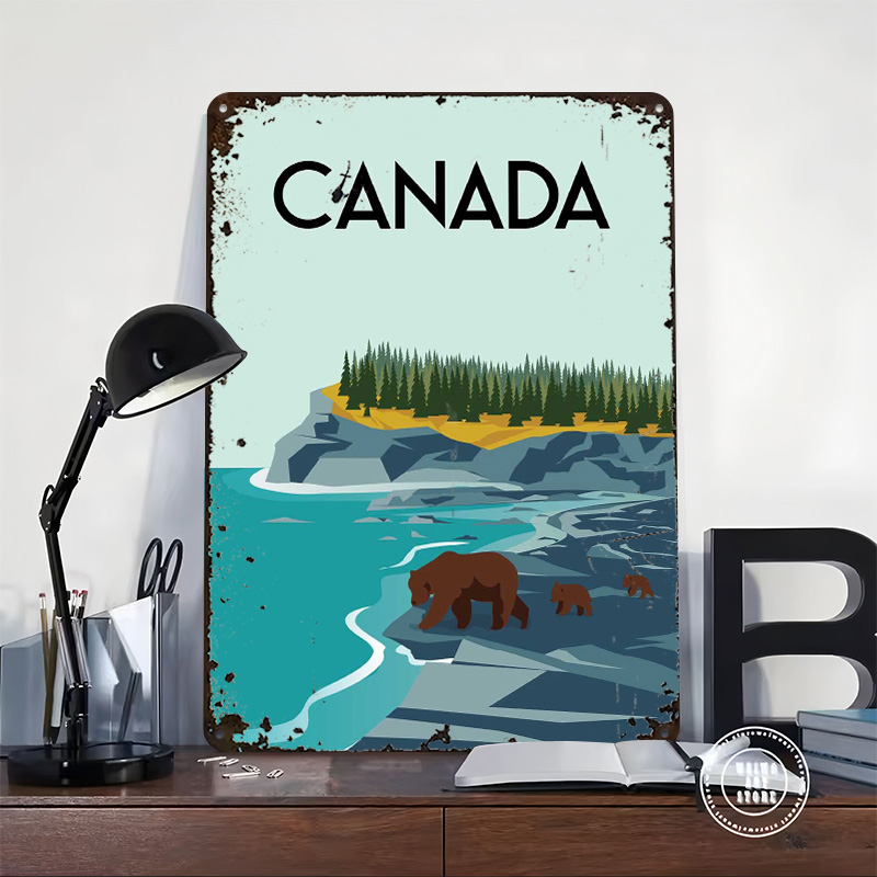 Canada Travel Poster Customize - Men'S Accessories Canada recension och pris