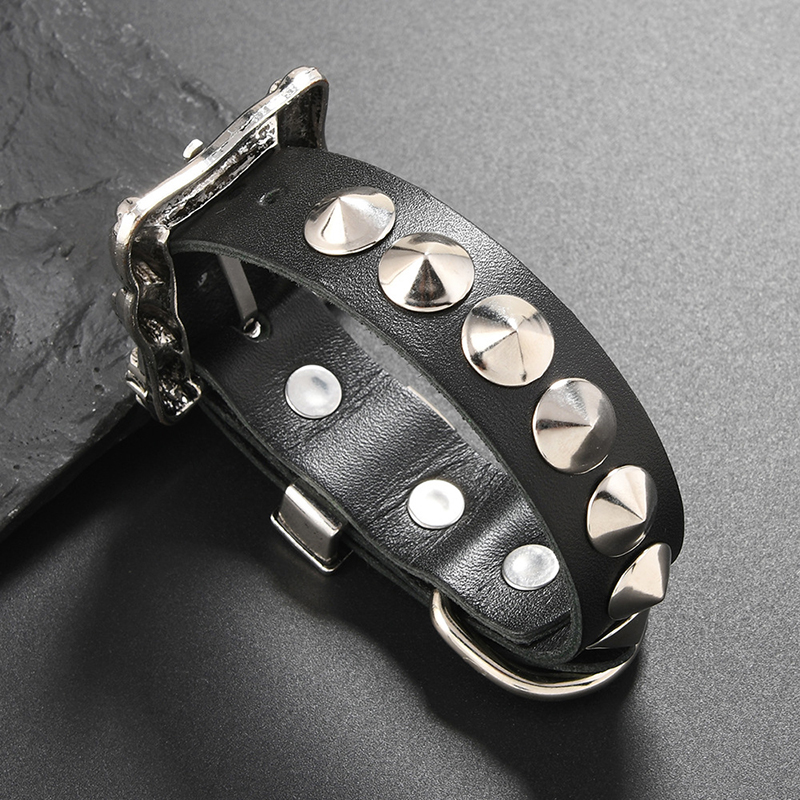 Rock Punk Style Large Buckle B - Men Accessories Pk recension och pris