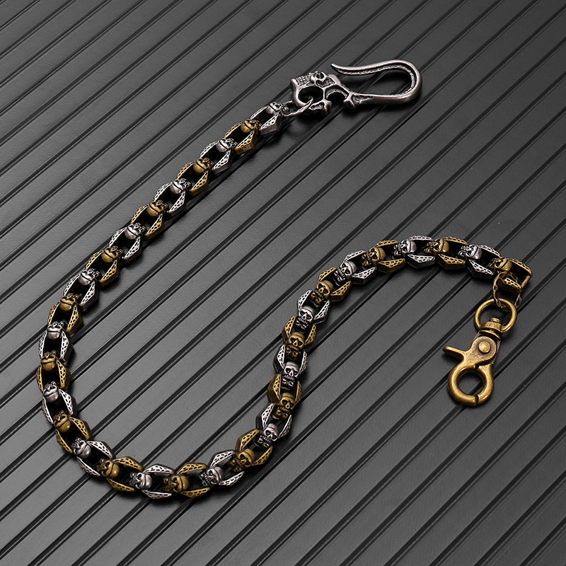 Vintage Punk Gothic Metal Skul - Men Accessories Pk recension och pris