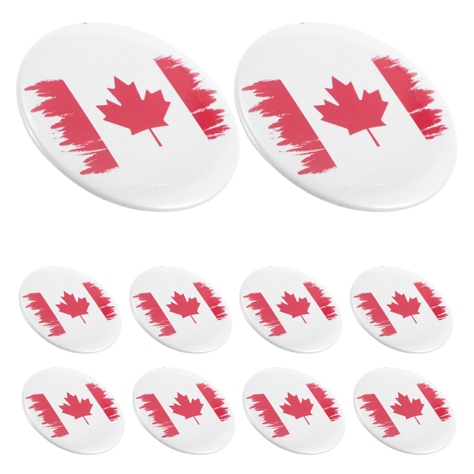 10Pcs Canada Flag Pin Maple Le - Men'S Accessories Canada recension och pris