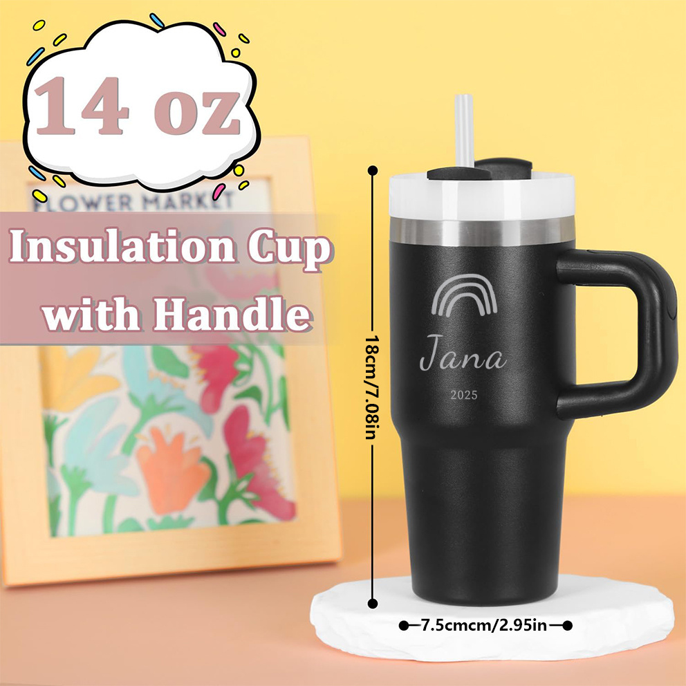 414ml Custom Thermal Water Bot - Flask Stainless Steel recension och pris