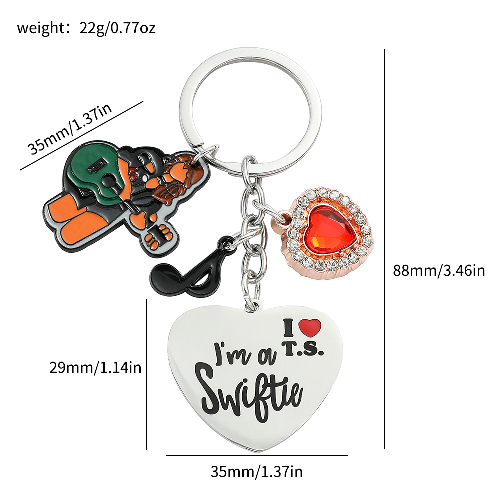 Taylor Keychain Fans Collect S - Men Accessories Bag recension och pris