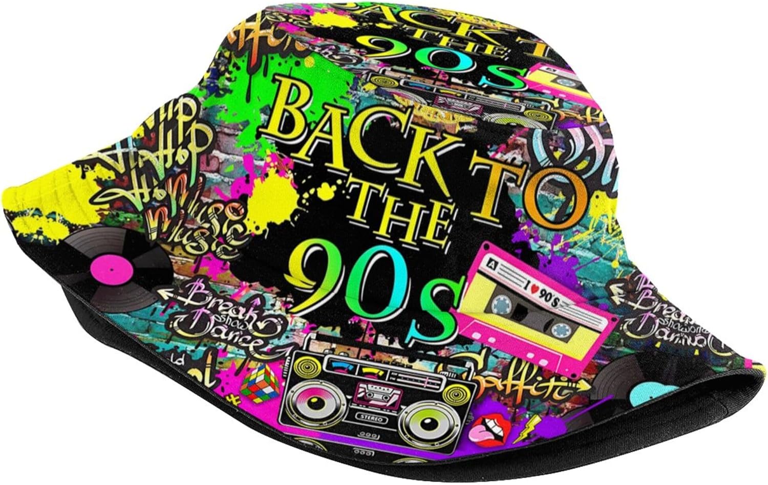 Fashion Retro 80S 90S Bucket F - Men'S Accessories In The 90S recension och pris