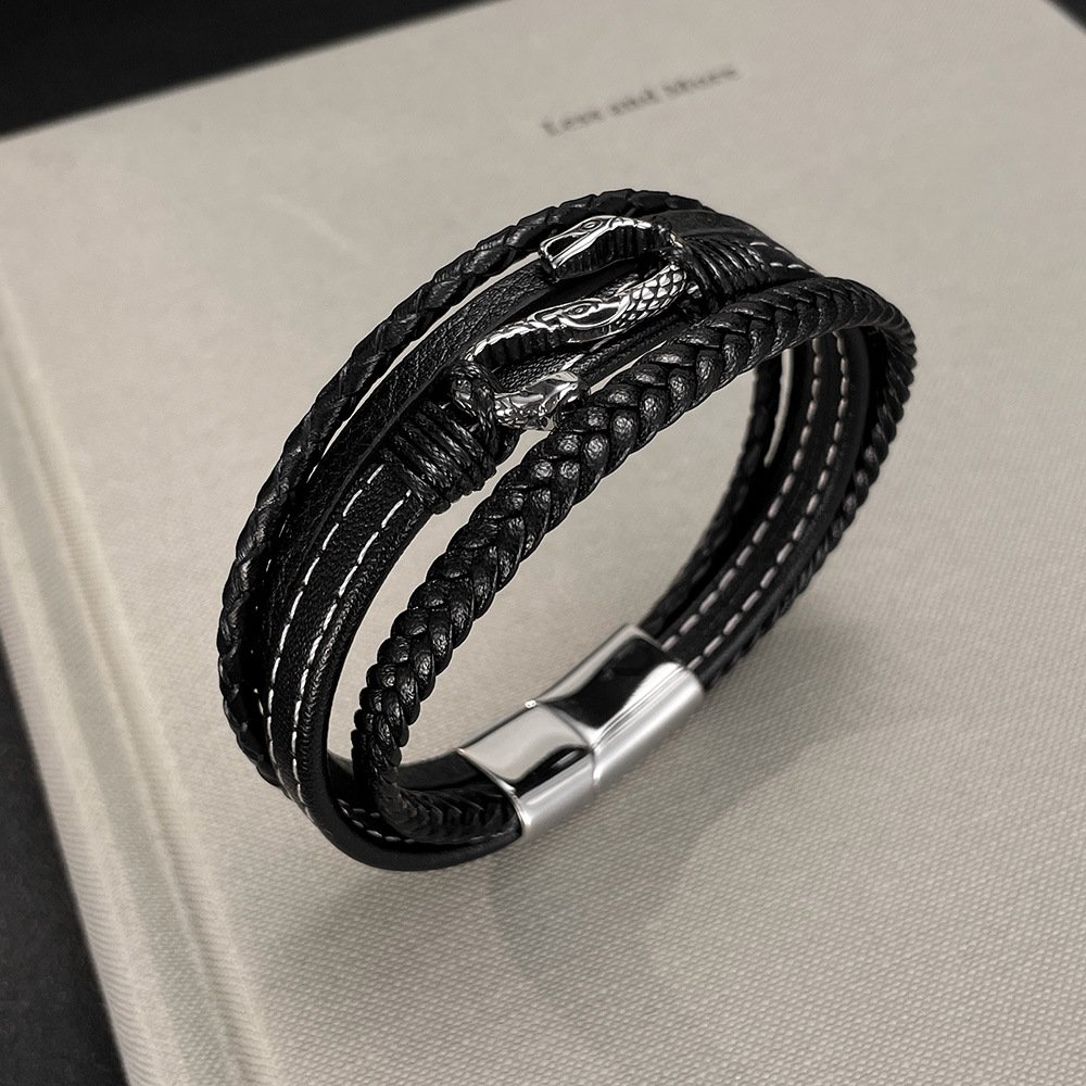 Stainless steel Creative Snake - Men Accessories Pk recension och pris