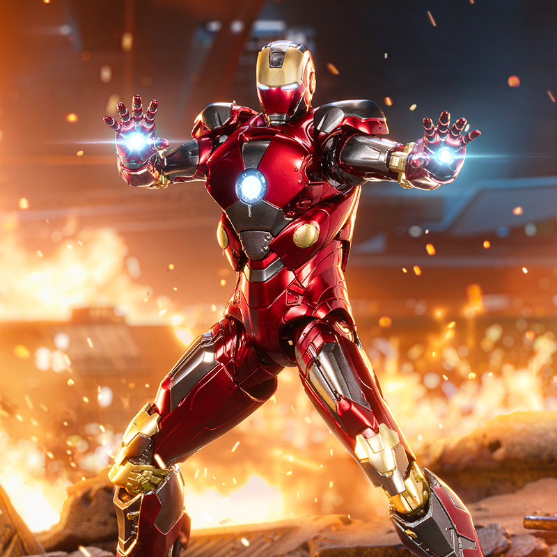 ZD Toys The Avengers Iron Man  - Men Accessories Mk recension och pris