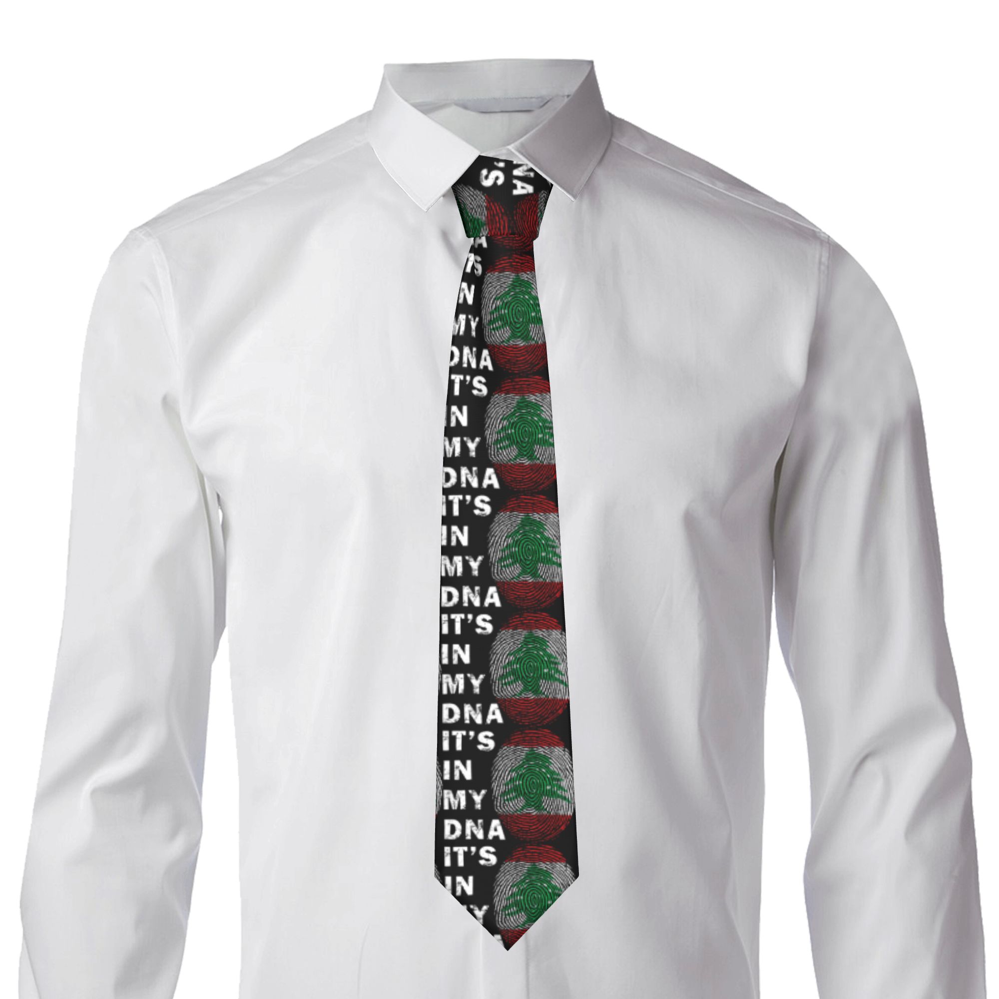 Mens Tie Lebanon in My DNA Leb - Men Accessories Lebanon recension och pris
