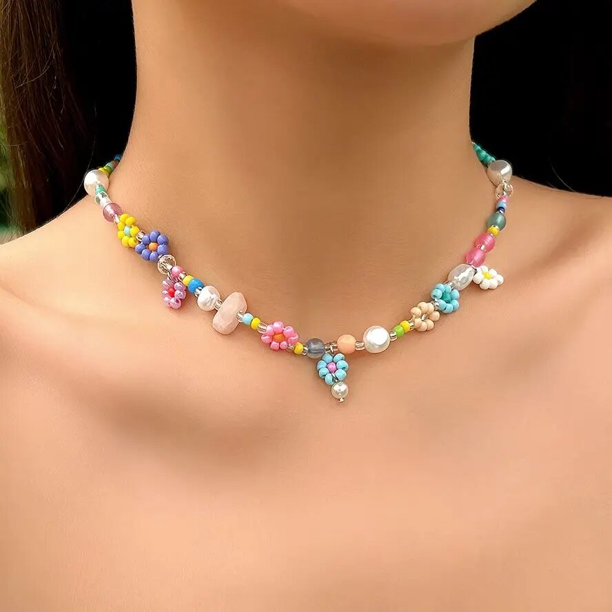 Boho Simple Beads Imitation Pe - Men Accessories Aesthetic recension och pris