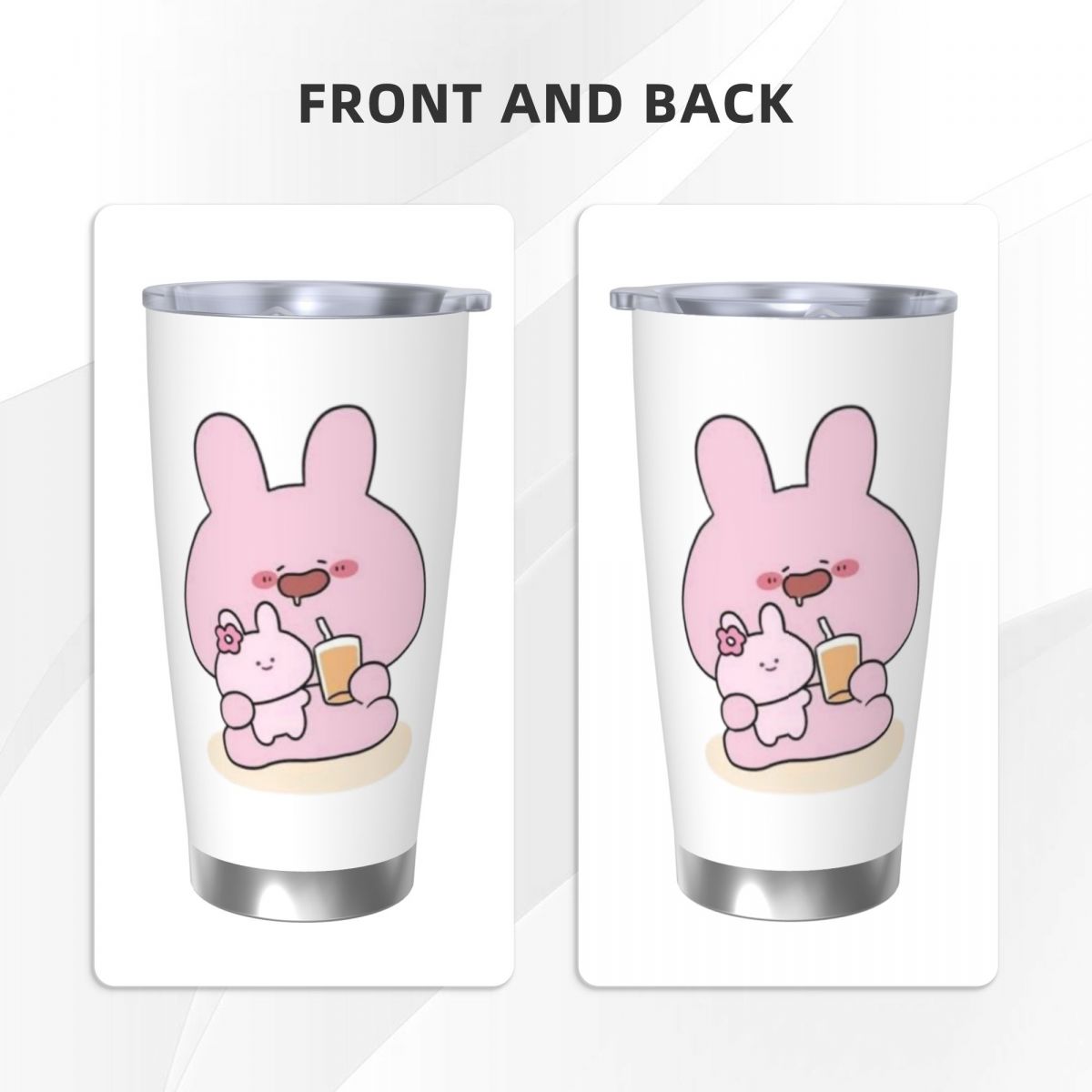 Asamimichaan Cute Asamimi 20oz - Flask Stainless Steel recension och pris