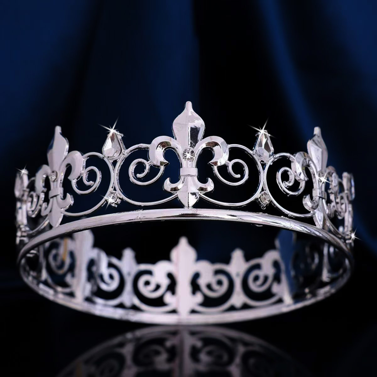 Royal King Queen Crown for Men - Men Accessories For Party recension och pris