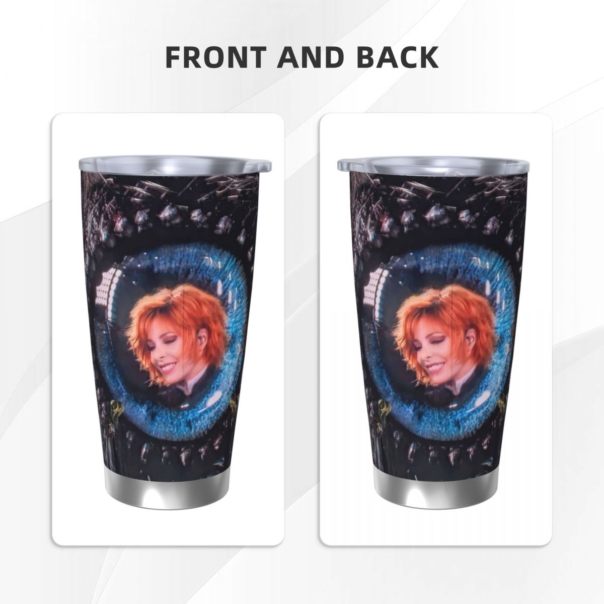 Mylene Farmer Nevermore 20oz S - Flask Stainless Steel recension och pris
