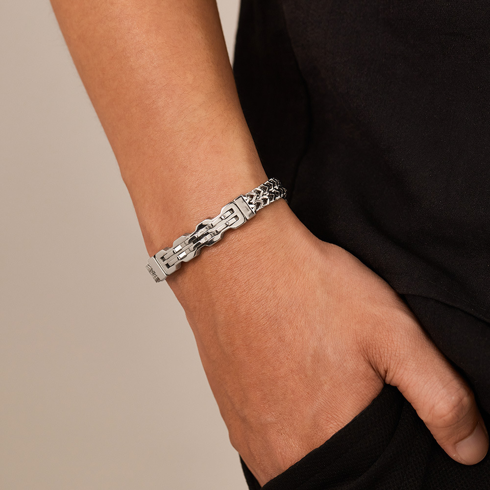 Men's Stainless Steel Bracelet - Men Accessories Pk recension och pris