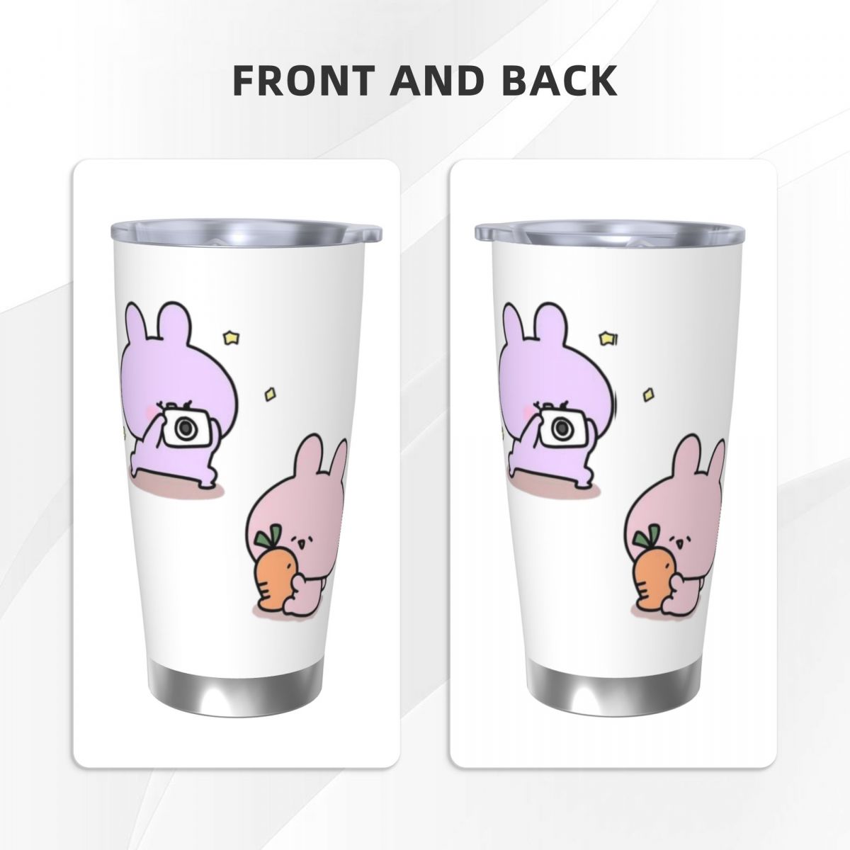 Asamimichaan Cute Asamimi 20oz - Flask Stainless Steel recension och pris