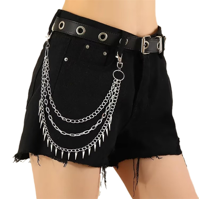 Layer 3 Punk Chain On The Jean - Men Accessories Aesthetic recension och pris