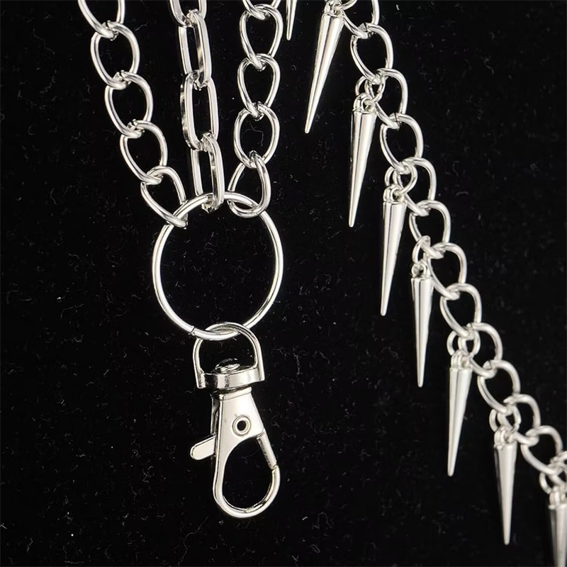 Layer 3 Punk Chain On The Jean - Men Accessories Aesthetic recension och pris